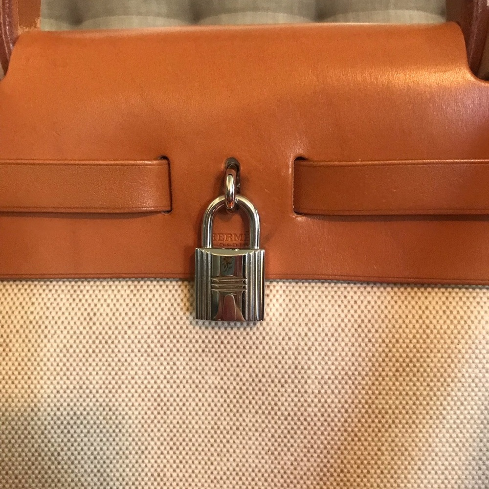 Hermes Herbag Pm with change bag - Picture 15 of 16